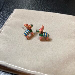 Zebra earrings